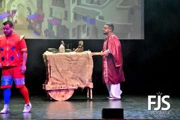 Espectáculo musical 'Al revés' en el Teatro de Telde/Francisco Santana Ravelo/TA.